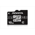 Flash карты памяти MicroSDHC A-Data на 16 Гб (без адаптера)
