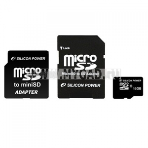 Flash memory card Silicon Power MicroSDHC на 16 Гб оптом в магазине mygad.РУ