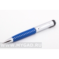 Классическая ручка-флешка MG17350.BL.32gb с вставками из кожи 