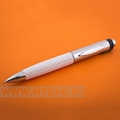 Белая ручка MG17350.W.8gb со съемным флеш-накопителем 