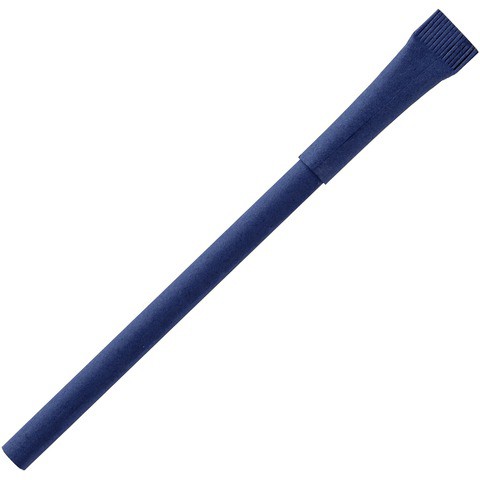Ручка темно-синяя, картон «КРАФТ»