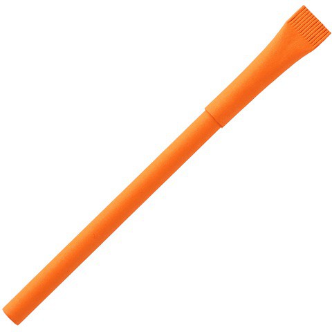 Оранжевая ручка, картон «КРАФТ»